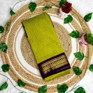 Kalyani Cotton Checked Sarees