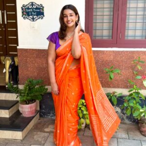 Viscose Crepe Silk Sarees