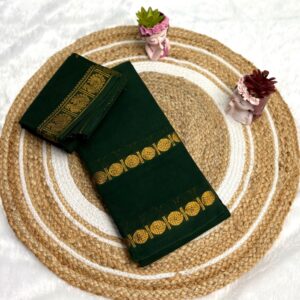 Dollar Border Sungudi Cotton Saree