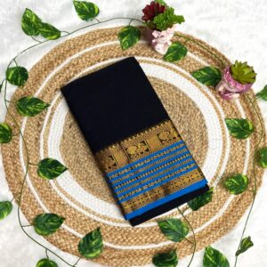 Narayanpet Sarees with Contrast Borders