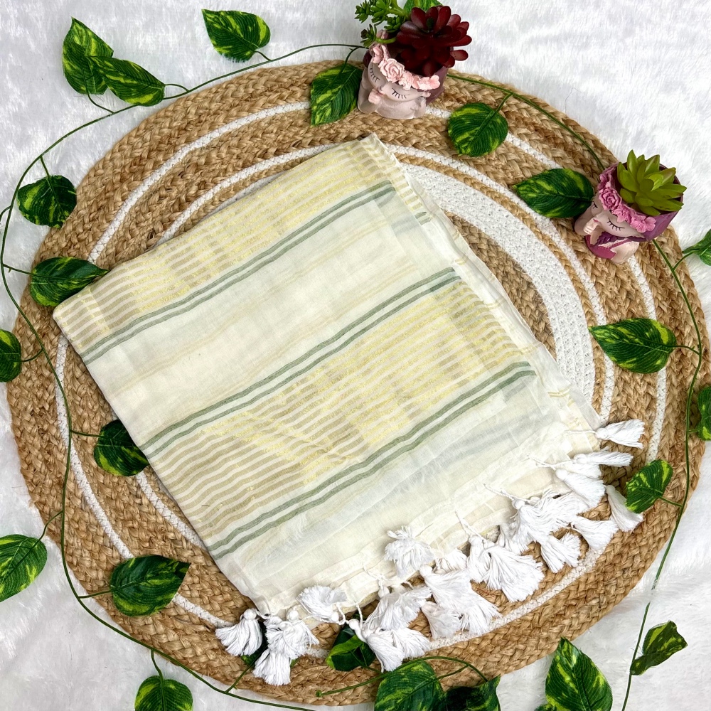 PALLAVI Onam Mul Cotton Sarees - Image 4
