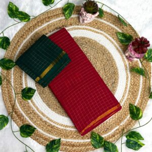 KALYANI Bentex Sungudi Cotton Sarees
