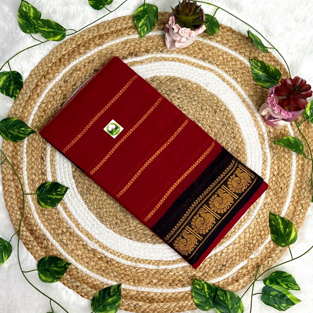 Alice Christy Inspired Velthari Sungudi Cotton Saree - Image 2