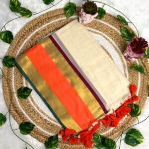 PALLAVI Onam Mul Cotton Sarees