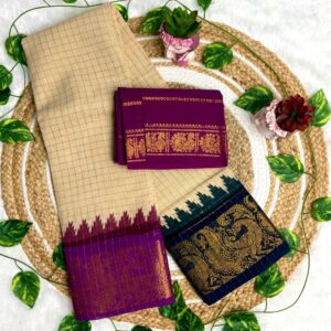 GANGA JAMUNA Sungudi Cotton Sarees